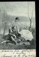 Pent postkort fra tidleg 1900