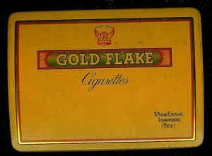 GOLD FLAKE fra Norsk Engelsk Tobaksfabrikk (NETO)