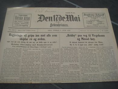 1928 nr 128 Den 17de Mai