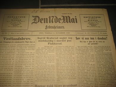 1928 nr 261 Den 17de Mai