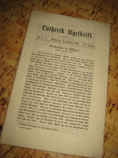 1880 nr 006 Luthersk Ugeskrift