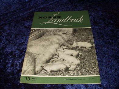 1959 nr 013 NORSK Landbruk