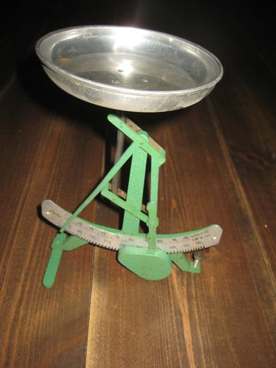 Pen gammel vekt 50 tallet