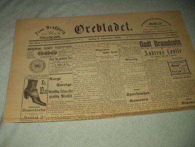 1905 nr 210 Ørebladet