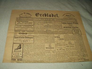 1905 nr 300 Ørebladet