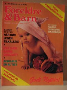1986,nr 001,                                  Foreldre & Barn.