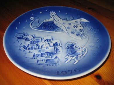 1976 H C ANDERSEN'S JULEPLATTE
