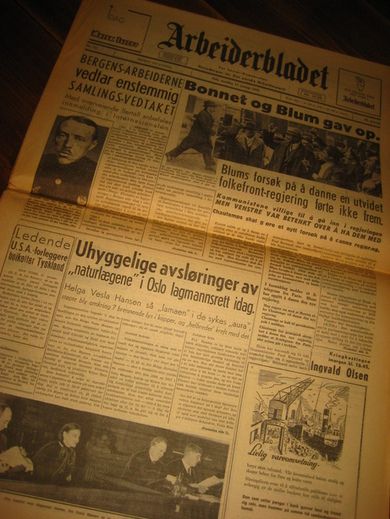 1938 nr 013 Arbeiderbladet