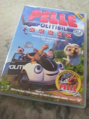 PELLE POLITIBIL.  PÅ SPORET. 1 FILM. 
