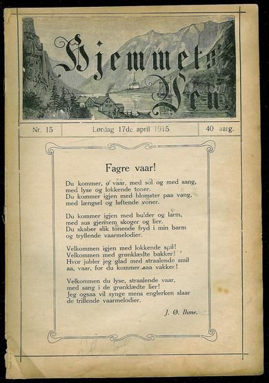 1915 nr 015 Hjemmets Ven