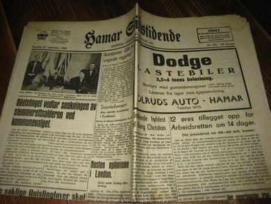 1945 nr 115 Hamar Stiftstidende