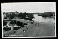 Karlstad. Residenstorget och Klaraelven
