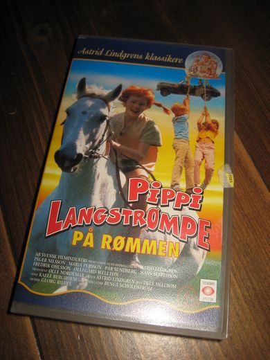 PIPPI LANGSTRØMPE PÅ RØMMEN. 1970.