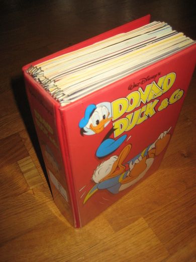 Lot i original perm, Donald Duck NR 38  2001 - NR 8  2002.