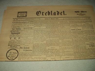 1900 nr 233 Ørebladet