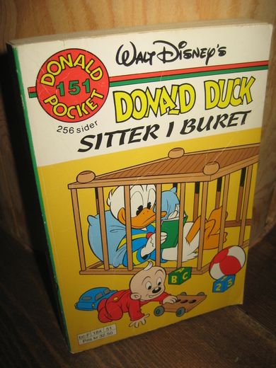 1994 nr 151 DONALD DUCK SITTER I BURET