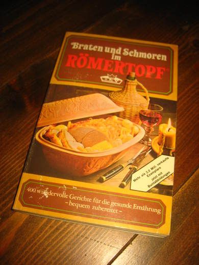 PRATEN UND SCHMOREN IM RØMERTOPF. 1970. Tysk. 