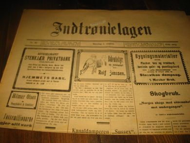 1916 nr 082 Indtrøndelagen