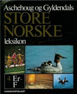 Reklamesak for Aschehoug og Gyldendals STORE NORSKE leksikon.