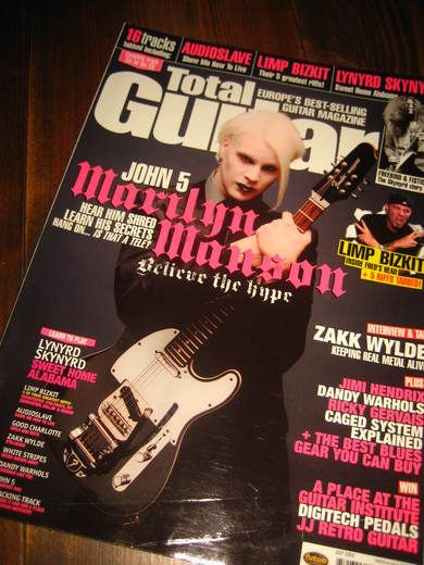 TOTAL GUITAR 2003 JULY ISSUE 111