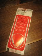 Uåpna pakke strikkepinner MILWARD rundstrikkepinne 40 cm 3 mm 70-80 tallet