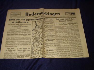 1945 nr 019 Hedemarkingen