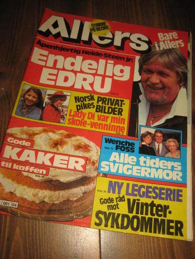 1982 nr 004 ALLERS WENCHE FOSS - HARALD HEIDE STEEN