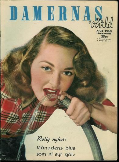 1948 nr 024 DAMERNAS vårld