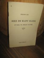 LIE: IKKE EN KLOVN IGJEN. Et kall til hellig alvor.