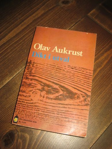 AUKRUST, OLAV: Dikt i utval. 1966.
