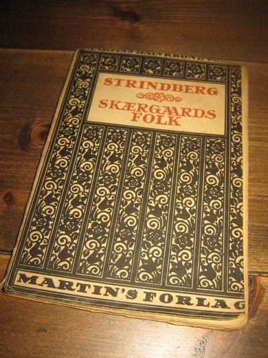 STRINDBERG: SKJÆRGAARDSFOLK. MCMXIX. 