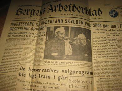 1950 nr 021 25 januar Bergens Arbeiderblad