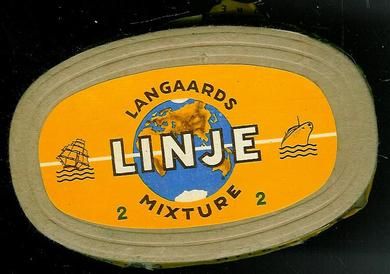 LANAARDS LINJE MIXTURE 2. Fra Langaards Tobakksfabrikk.
