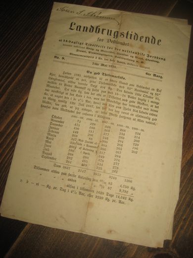 1890 nr 009 Landbrugstidende for Vestlandet