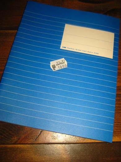 Ubrukt EMO KVARTBOK skrivebok 1992