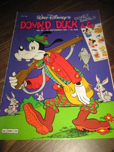 1987 nr 039 Donald Duck & Co