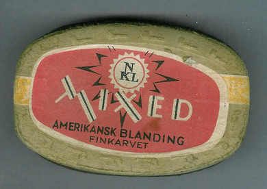 Amerikansk Blanding fra Norges Kooperative Landsforenings  Tobaksfabrik