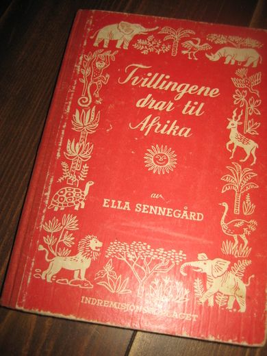 SENNEGÅRD: Tvillingene drar til Afrika. 1959.