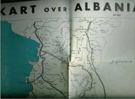 Kart over ALBANIA 1941