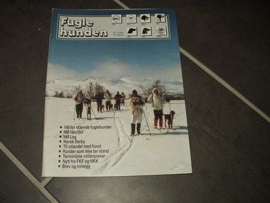 1995 nr 001 Fugle hunden