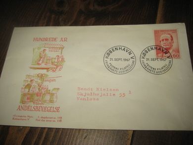 HANDELSBEVÆGELSE 100 ÅR KØBENHAVN 21 SEPT 1967