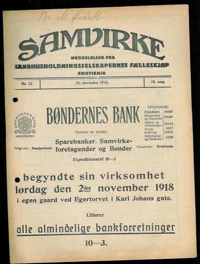 1918 nr 022 SAMVIRKE