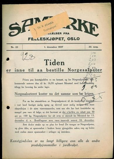 1927 nr 023 SAMVIRKE