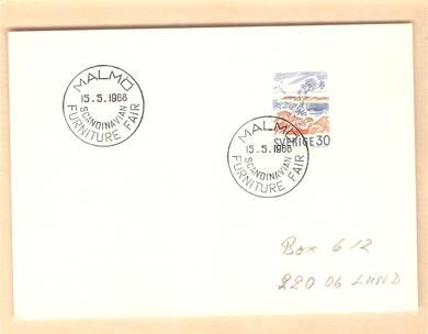 1968 15 5 MALMØ SCANDINAVIAN FURNITURE FAIR