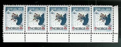 Julemerker fra 1972.