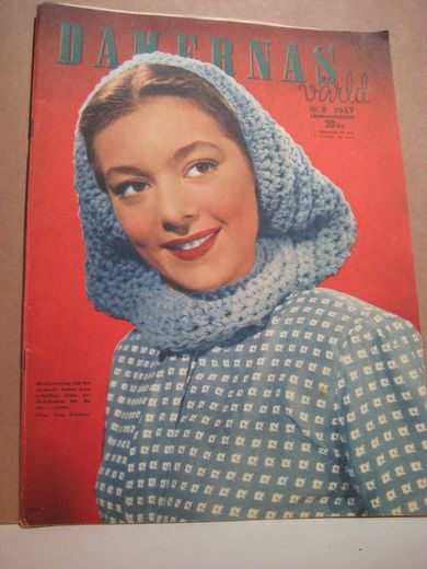 1947 nr 008 DAMERNAS vårld