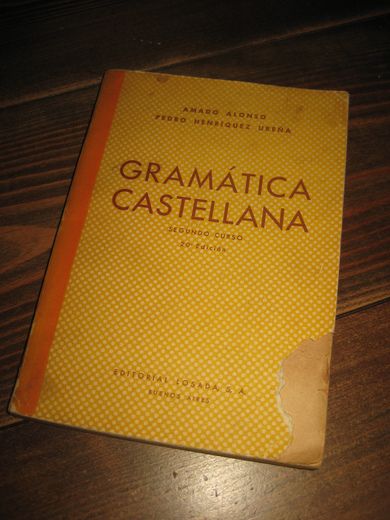 GRAMATICA CASTELLANA. 1964. 