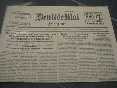 1928 nr 129 Den 17de Mai