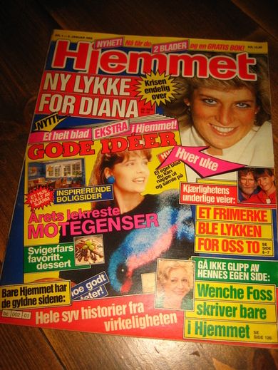 1988 nr 001 Hjemmet DIANA