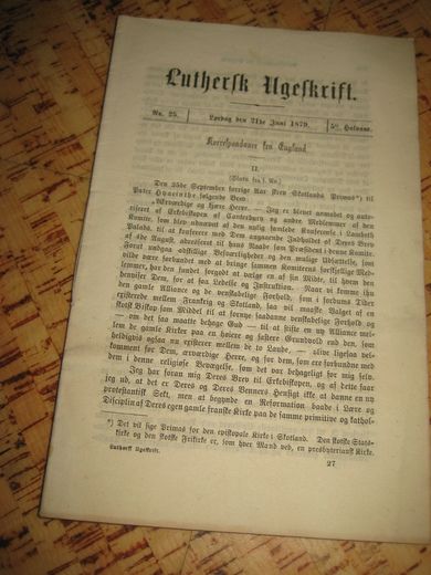 1879 nr 025 Luthers Ugeskrift